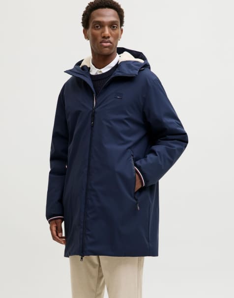 Jack & Jones – Marinblå parkas - view 1