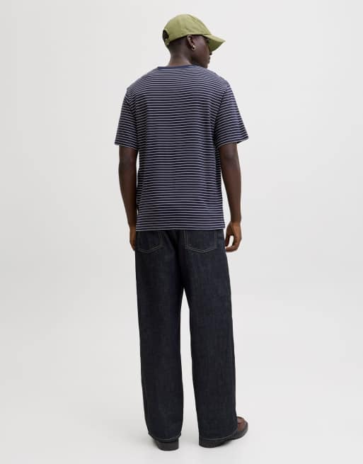 Jack & Jones – Marinblå t-shirt, 2 av 7