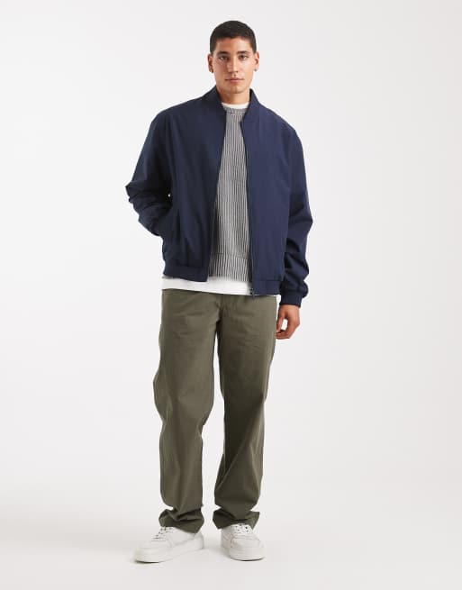 Jack & Jones - Marineblå bomber-jakke, 2 af 5