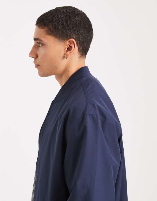Jack & Jones - Marineblå bomber-jakke, 4 af 5