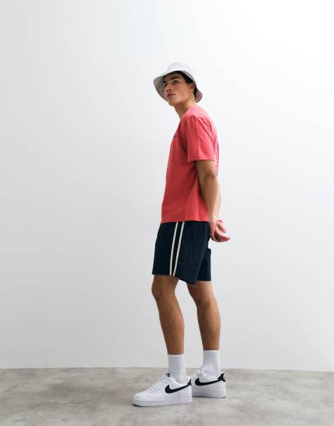 Jack & Jones - Marineblå sportsshorts i nylon - view 1