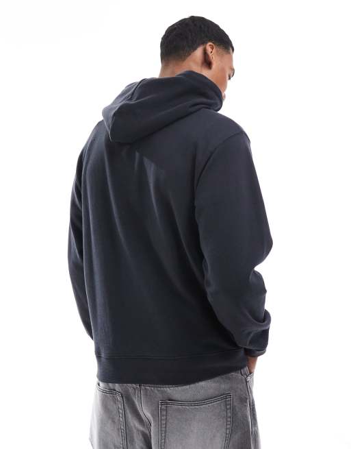 Jack & Jones - Marineblå super-oversized hættetrøje, 2 af 4