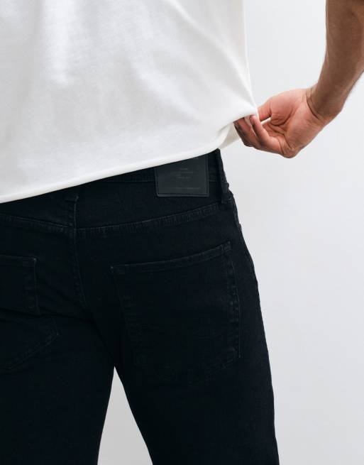 Jack & Jones Mike jean tapered délavage noir, 5 de 5