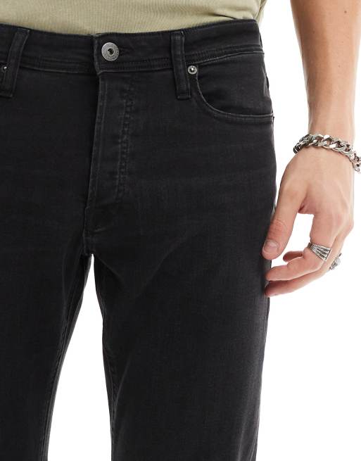 Jack & Jones - Mike - Smaltoelopende jeans in zwarte wassing, 5 van 5