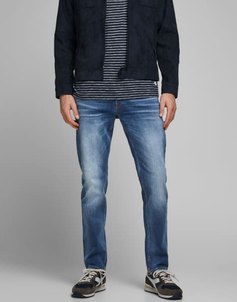 Jack & Jones Mike straight leg jeans stone washed denim - view 1