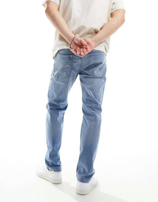 Jack & Jones – Mike – Tapered Fit Jeans in Hellblau, 3 von 5