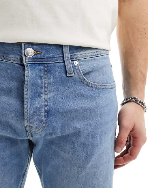 Jack & Jones – Mike – Tapered Fit Jeans in Hellblau, 5 von 5
