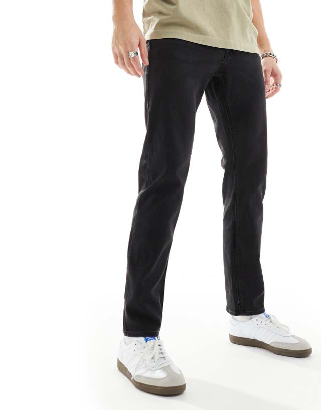 Jack & Jones - mike tapered jean in black wash