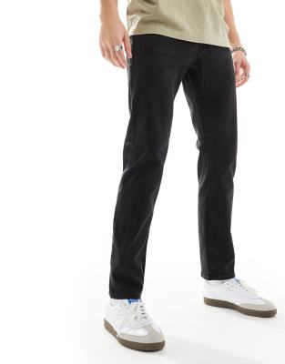 Jack & Jones Mike Tapered Jeans In Black