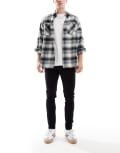 [Jack & Jones] Jack & Jones Mike tapered jeans in black W30 L34 SQ356