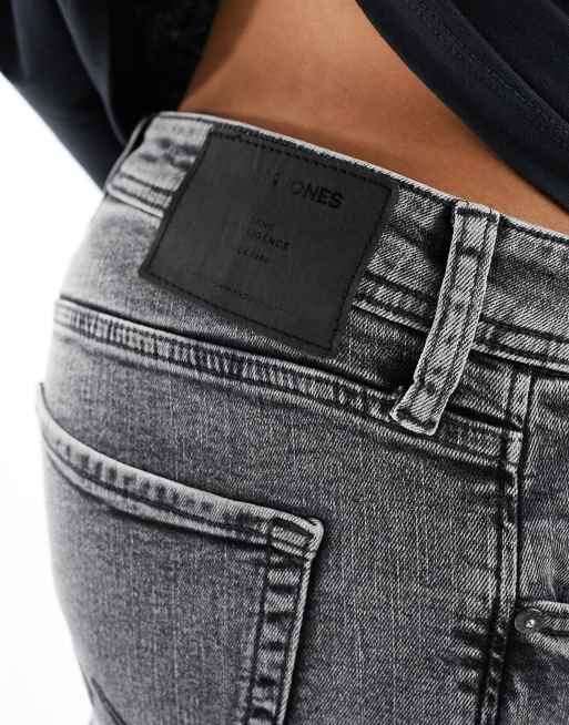 Jack & Jones Mike tapered jeans in grey, 3 of 5
