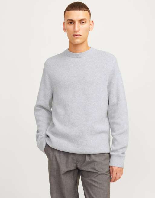 Jack & Jones - Milano - Maglia grigio chiaro