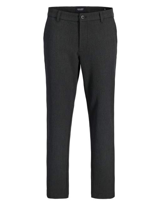 Jack & Jones – Mörkgrå, klassiska byxor, 7 av 7