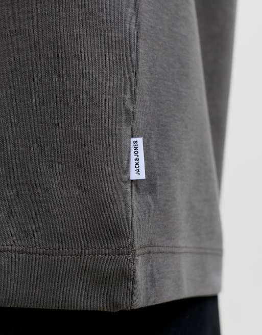 Jack & Jones - Mørkegrå T-shirt, 4 af 7