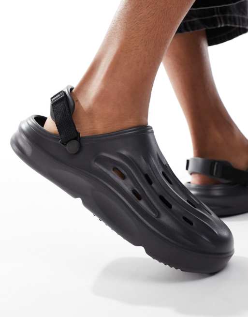 Jack & Jones - Mules moulées avec bride - Noir, 4 de 4