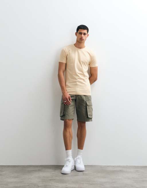 Jack & Jones – Muskelshirt in Beige, 3 von 5