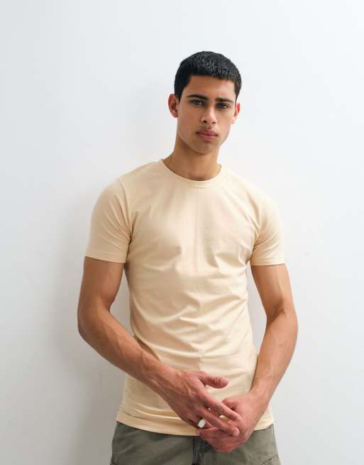 Jack & Jones – Muskelshirt in Beige, 5 von 5