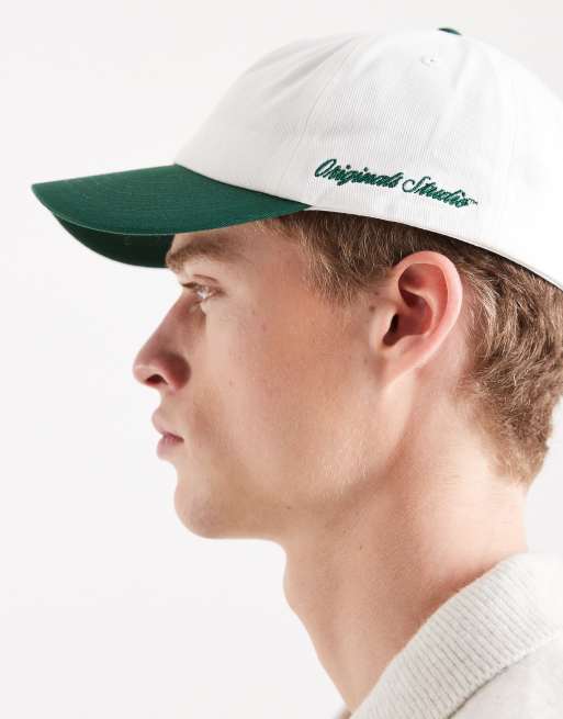 Jack & Jones – Naturvit och grön baseballkeps, 2 av 3