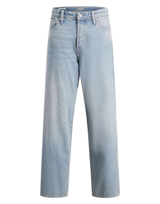 Jack & Jones – Niebieskie jeansy o bardzo luźnym kroju, 7 z 7