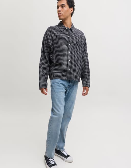 Jack & Jones – Niebieskie jeansy o regularnym kroju, 6 z 7