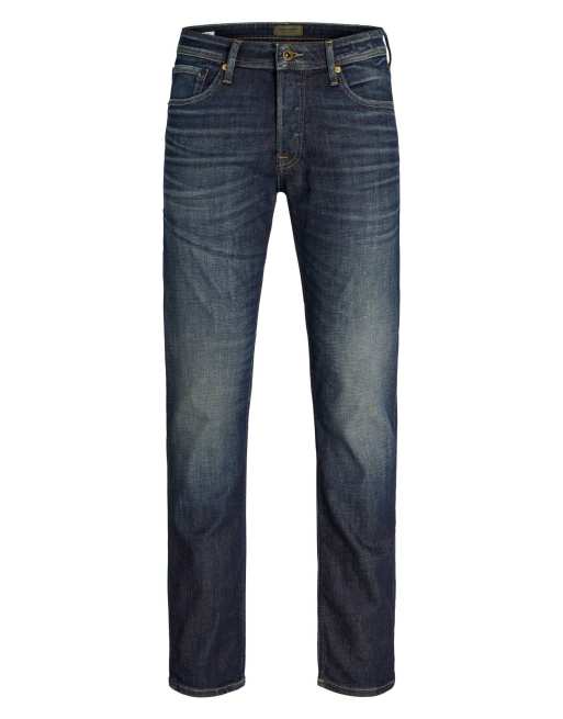 Jack & Jones – Niebieskie jeansy o zwężanym kroju, 7 z 7