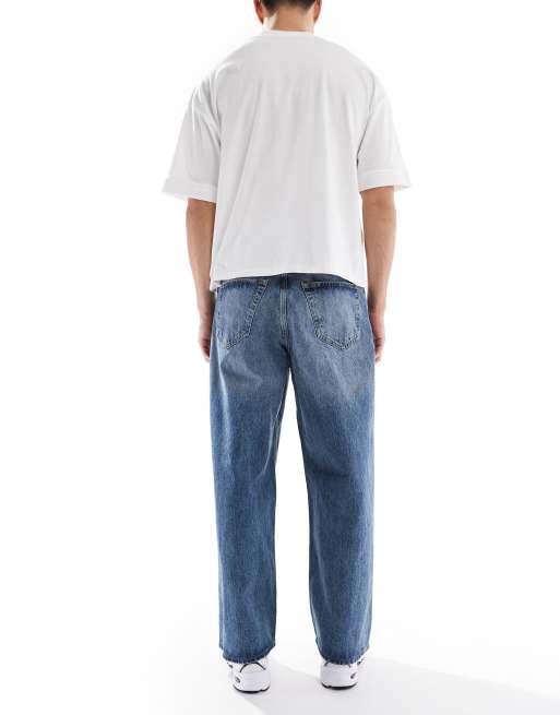 Jack & Jones – Niebieskie szerokie jeansy , 2 z 5