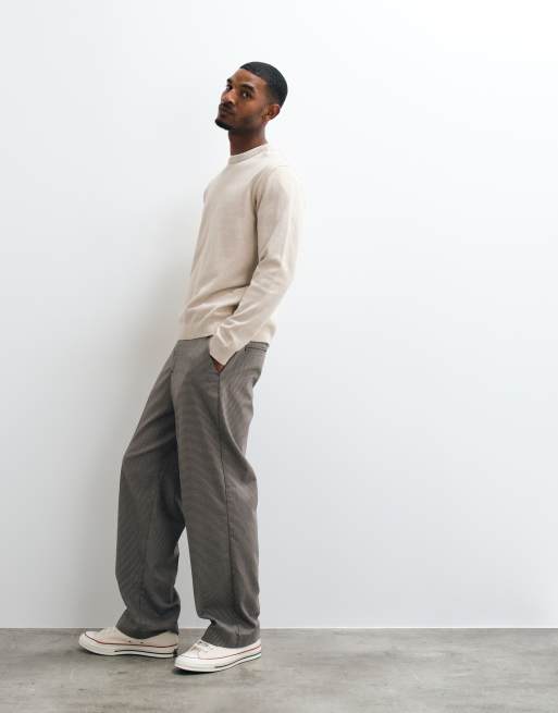 Jack & Jones niezbędny sweter dzianinowy w beżu, 2 z 5