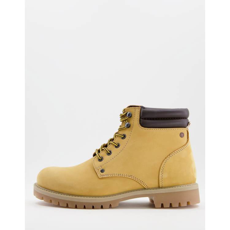 Jack and jones sales nubuck boots