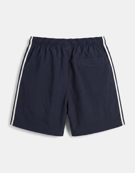 Jack & Jones nylon sport shorts in navy, 7 of 9