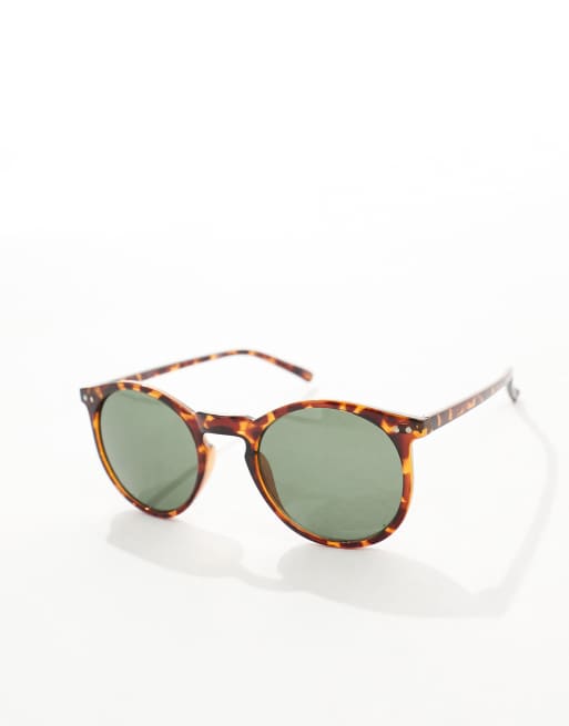 Jack & Jones - Occhiali da sole rotondi tartarugati, 2 di 4