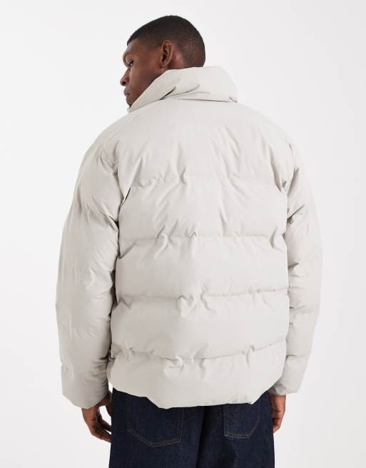 Jack & Jones – Ocieplana gruba kurtka w kolorze jasnoszarym, 3 z 5