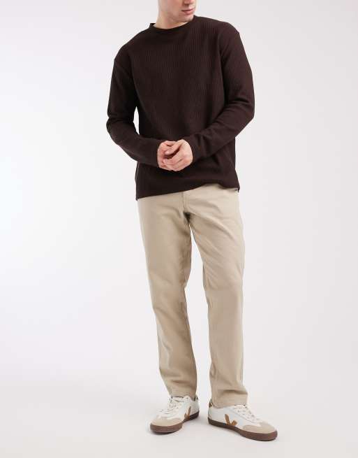 Jack & Jones – Ollie – Beżowe chinosy o regularnym kroju, 2 z 5