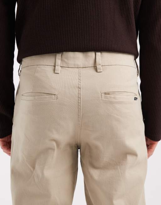 Jack & Jones – Ollie – Beżowe chinosy o regularnym kroju, 4 z 5