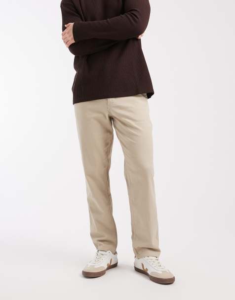 Jack & Jones – Ollie – Chinohose in Beige mit Regular-Fit-Schnitt - view 1