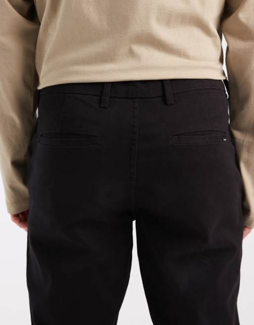 Jack & Jones Ollie regular chinos in black, 4 of 5