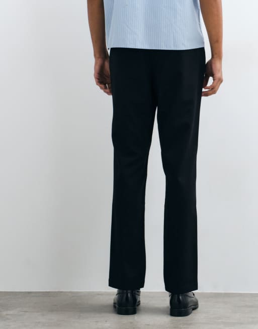 Jack & Jones Ollie slim fit formal trouser in black , 3 of 5
