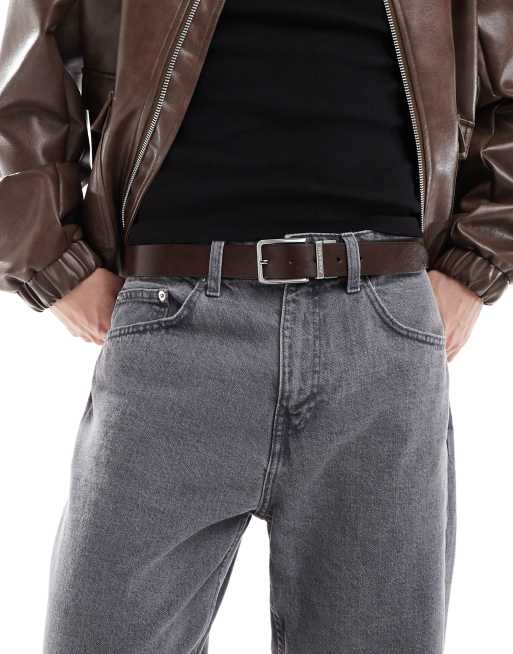 Jack & Jones - Omkeerbare riem in zwart en bruin, 3 van 3
