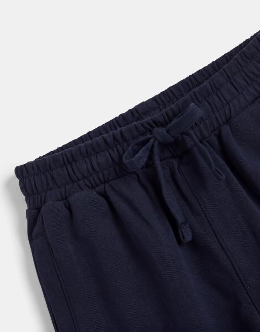 Jack & Jones orginals logo sweat shorts in navy, 9 of 9