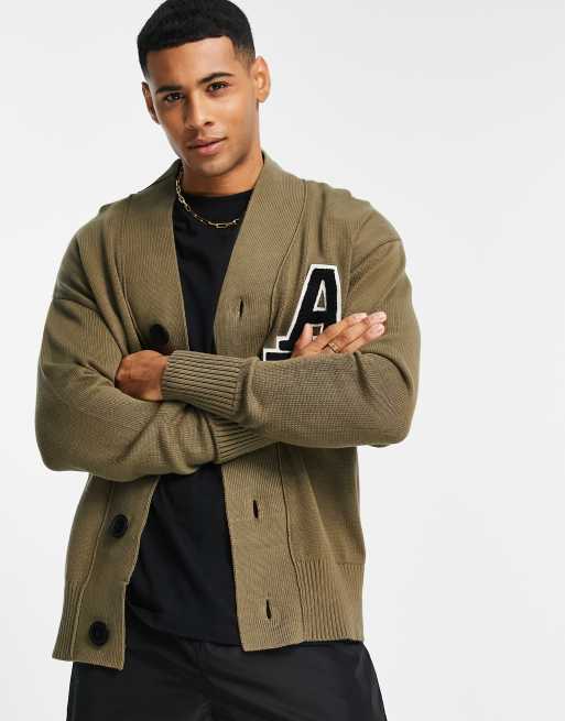 Jack & Jones Originals AW cardigan in brown, 2 of 4