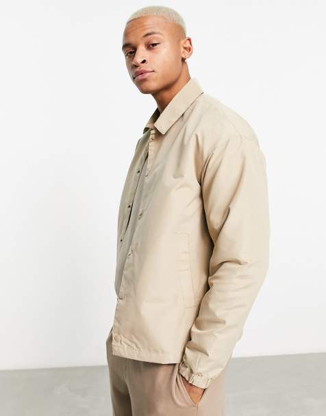 Jack & Jones – Originals – Beige coach-jacka - view 1