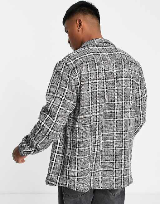 Jack & Jones - Originals - Beige overskjorte med tern, 2 af 4