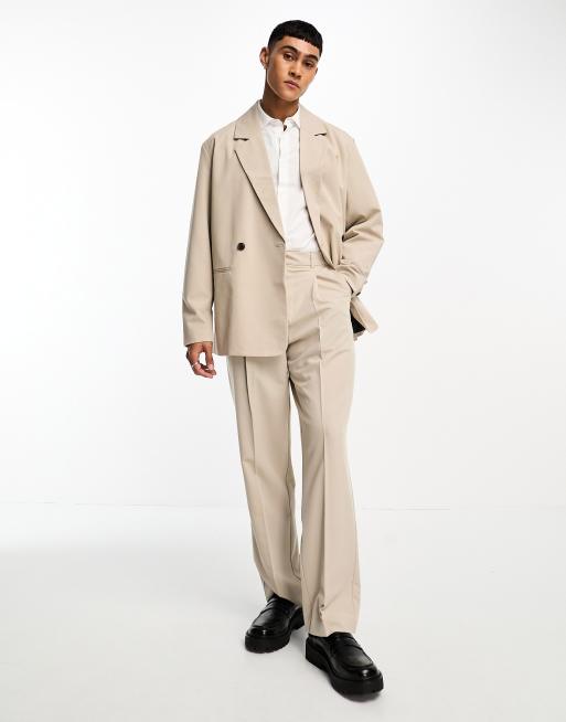 Jack & Jones Originals – Beżowa marynarka garniturowa oversize, 2 z 5