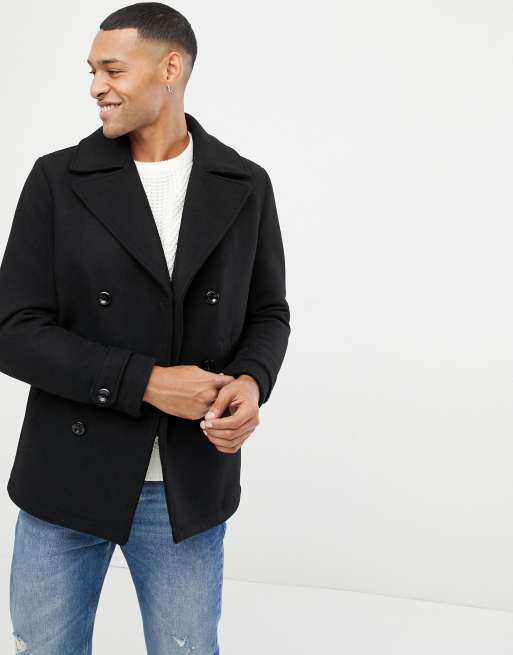 Jack and jones store peacoat