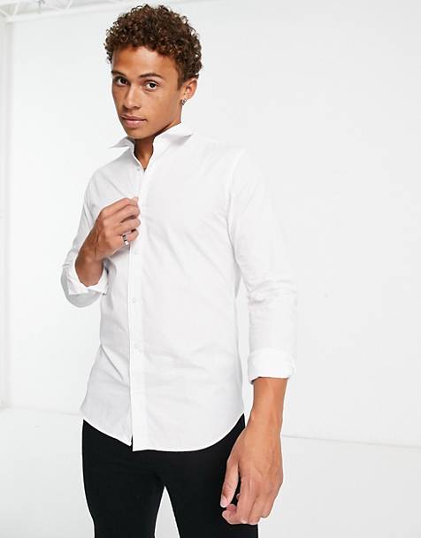 Asos Uomo Abbigliamento Camicie Camicie eleganti Camicia elegante slim elasticizzata Premium 