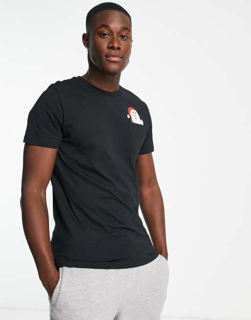 Jack and jones store black t shirt