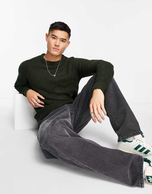 Jack & Jones®  COSY RELAXED FIT TEXTURED SWEATER