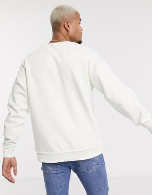 off the shoulder crew neck