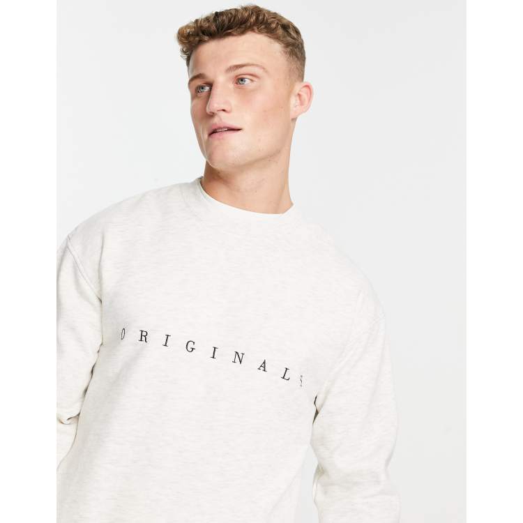 Jack and jones deals crew neck sweatshirt