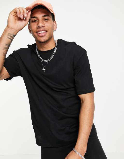 Jack & Jones Originals - Ensemble avec t-shirt et short oversize - Noir, 4 de 4