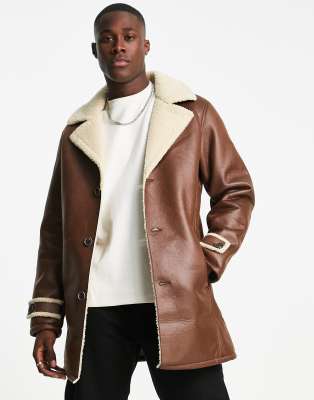 thinsulate lined leather jacket